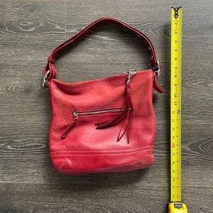 Coach vintage Red Shoulder Bag